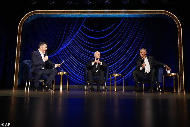 During the program with comedian Jimmy Kimmel, Biden focused on the conservative Supreme Court and his Republican opponent Donald Trump