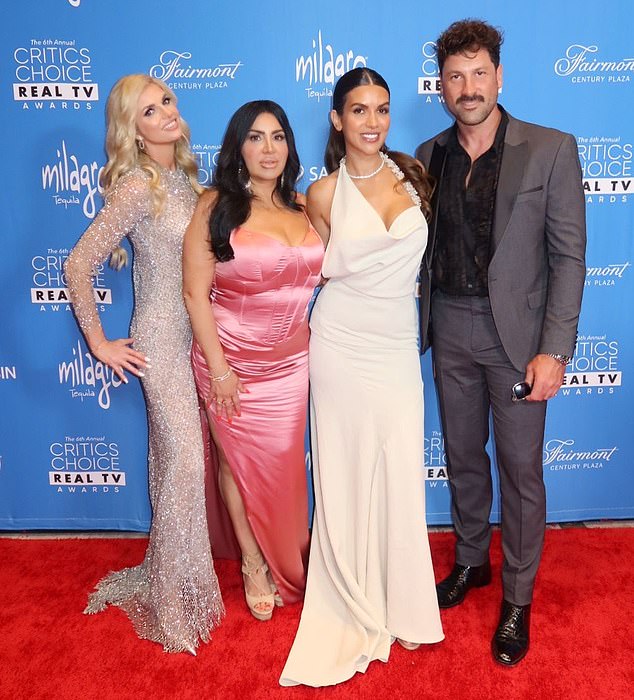 'But it's all been a learning process, I'm taking responsibility for my career as best I can, and I feel like I'm falling in love with life again' (L-R) The cast of The Traitors Trishelle Cannatella, MJ Javid Ekin -Su, Maksim Chmerkovskiy