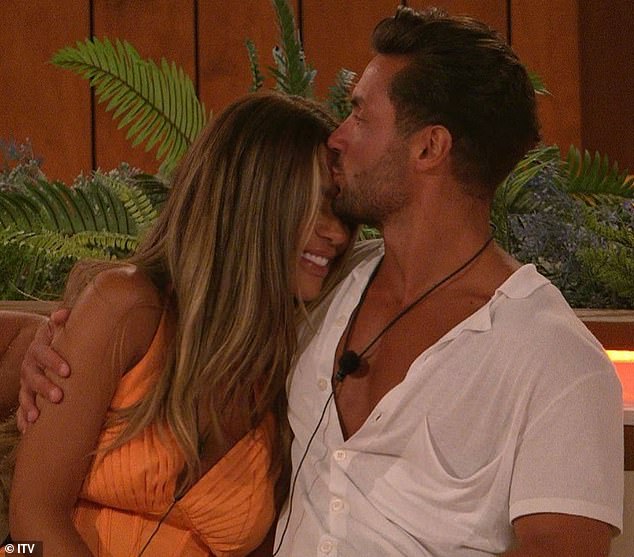 The couple had a turbulent 18-month relationship since first meeting in the Love Island villa in 2022 after winning the show together (pictured in 2022 on Love Island)