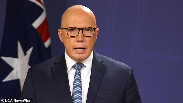 Peter Dutton (pictured) received praise from 42 percent of voters, while 40 percent rated his performance as poor