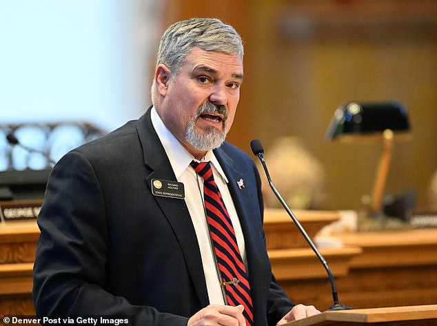 Holtorf sponsored a failed 2020 measure that would have banned the procedure in the state after 22 weeks.  He made headlines that same year when he dropped his approved firearm on the House floor as he rushed to vote for the ill-fated leadership.