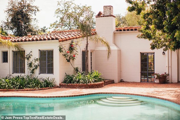 Monroe bought the four-bedroom, three-bathroom house on Helena Drive for $75,000 in the early 1960s.