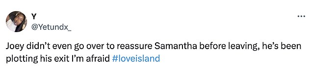 1718575402 330 Love Island fans warn Samantha to start packing her bags