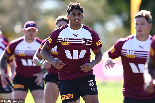 Selwyn Cobbo was on the bench for Origin I and could replace Walsh in the backline, but he has not been selected for Origin II
