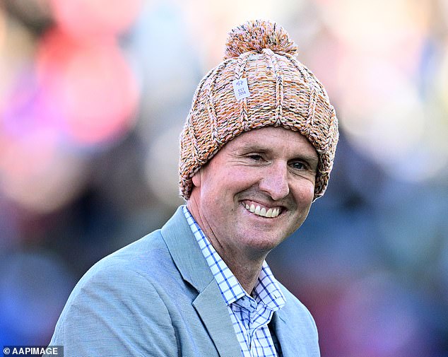 Mark Hughes (pictured) was diagnosed with brain cancer in 2013 and started the Beanies for Brain Cancer NRL round