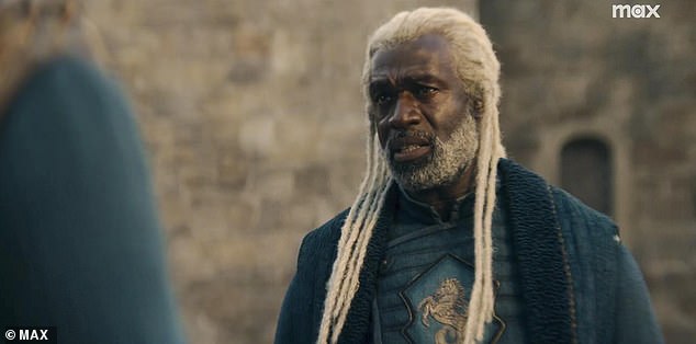 Steve Toussaint will play Lord Corly's 'The Sea Snake' Velaryon for a second season on the series
