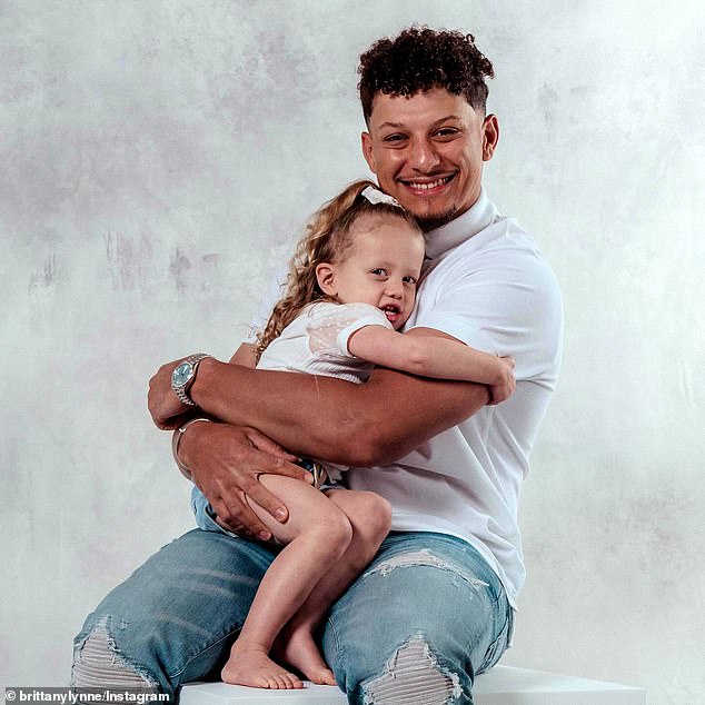 The daughter of three-time champion Sterling Skye Mahomes was born on February 20, 2021