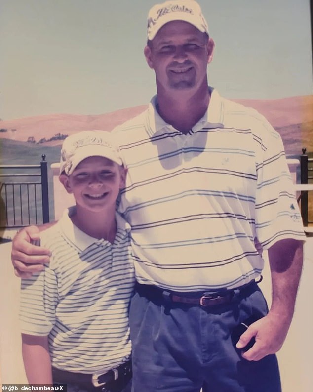 DeChambeau's father passed away in November 2022 after a long battle with diabetes