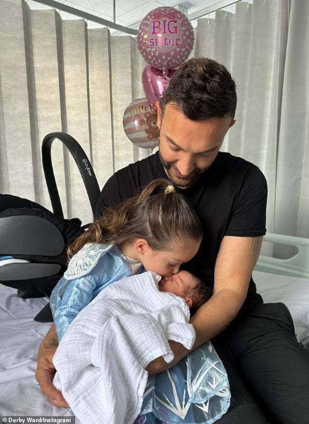The influencer and her businessman husband Michael are already parents to daughter Skye Lynne, two (pictured)