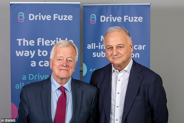 Tony Bramall with Nick Rothwell of Drive Fuze.  Nick previously led Ford's automotive finance business in Europe