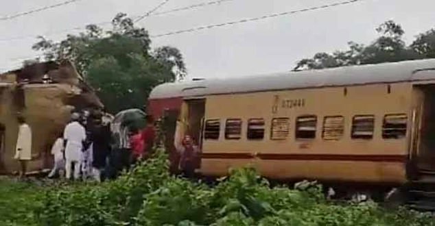 It is understood a freight train rammed into a passenger train in the eastern Indian state of West Bengal on Monday after it crossed a signal