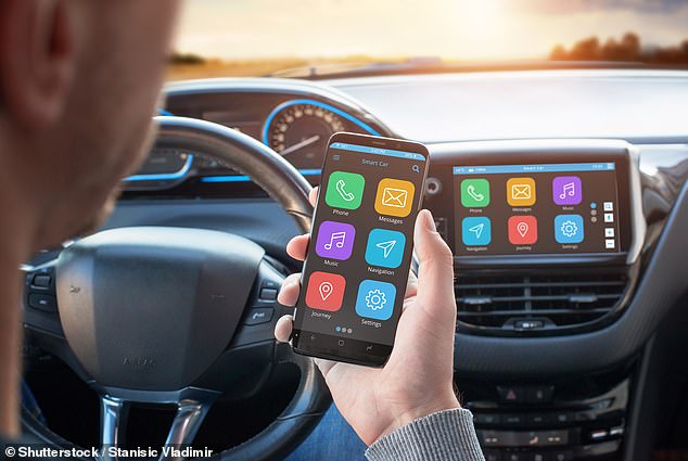 The wider availability of smartphone-like apps in cars could also pose a threat to privacy, and in some cases people may leave their accounts open to allow others to access paid services and content