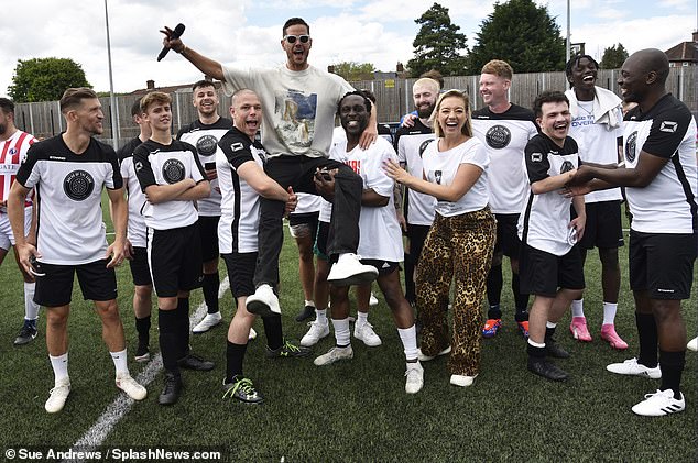 Celebrities including Love Island's Finley Tapp, EastEnders' Thomas Law and Gogglebox's Tom Malone Junior took part in the charity competition on Sunday 1 June.