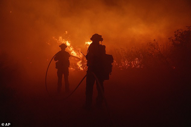 The Post Fire forced emergency responders to help campers, off-roaders and hikers leave the state's Hungry Valley Recreation Area