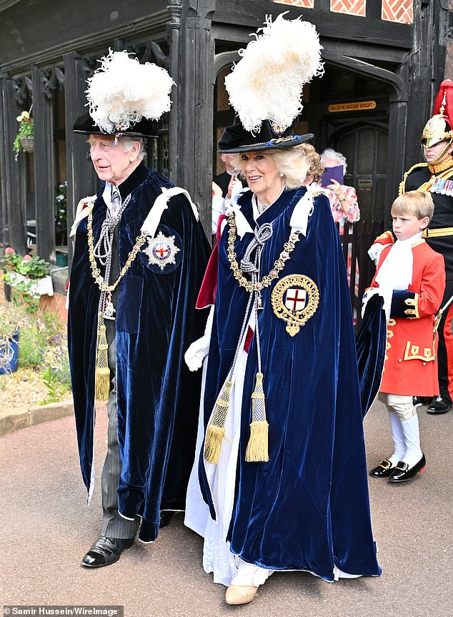King Charles and Queen Camilla arrive today for the Order of the Garter in Windsor
