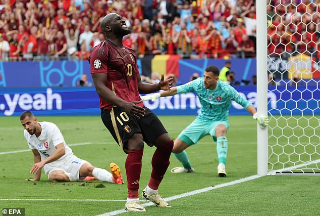 Lukaku was left frustrated as he was denied his first and first Belgian goal of the tournament