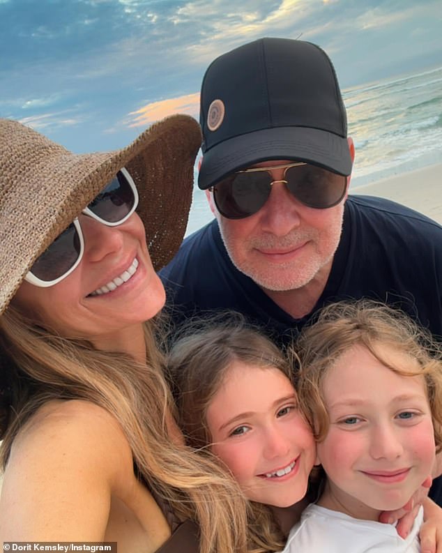 The Robert Irving Burns director and the 47-year-old reality star - who met in 2011 - are proud parents of eight-year-old daughter Phoenix and 10-year-old son Jagger (photo February 12)