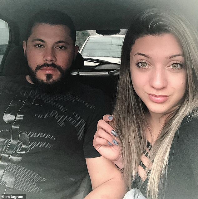 William Isidoro (left) and his wife Gabrielle Gimenez (right) revealed that their vehicle was hit on the highway by Adriano Domingues, who fired five shots during an argument at an exit