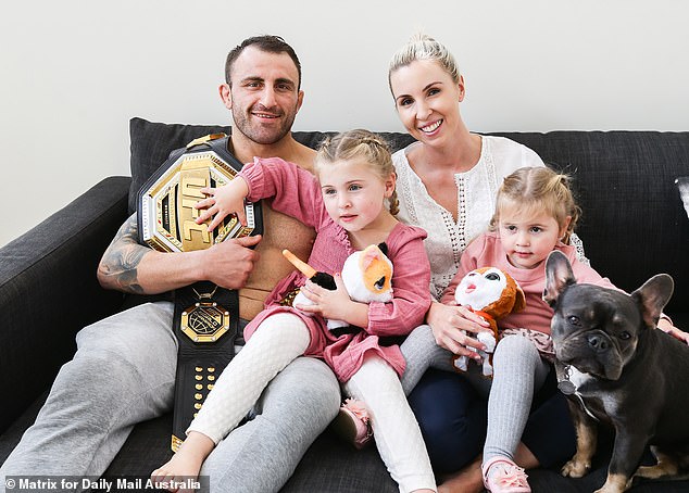 Volkanovski and wife Emma are high school sweethearts and have been married since 2012