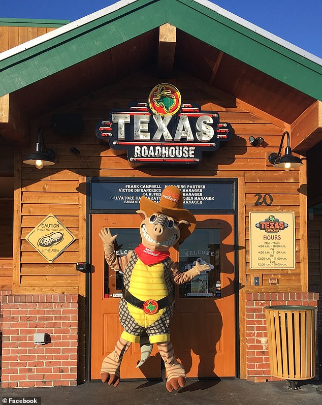 Gina works at one of six Texas Roadhouse locations in the state of Florida