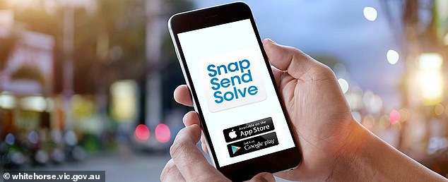 The Snap Send and Save app allows residents to take photos of abuses they see in their neighborhood and send these images to municipalities to have the problem resolved (stock image)