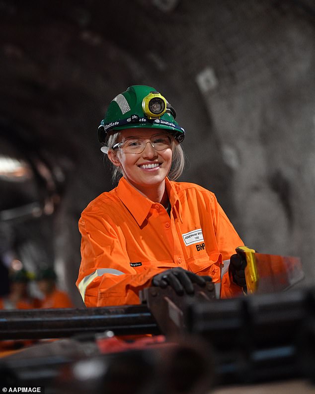 Miners typically earn $130,033, while more experienced workers complete a Diploma of Underground Coal Mining Management