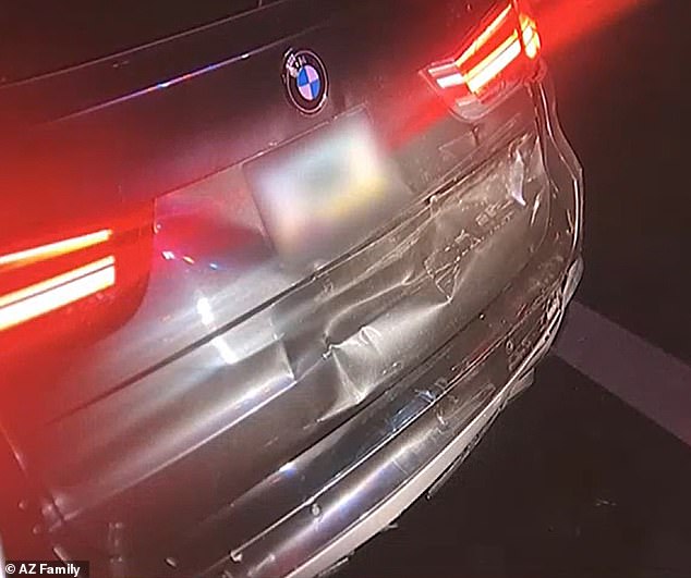 His BMW suffered a rear-end collision during a prank last November and although the damage appeared relatively minor, his insurance company insisted the car had been written off.