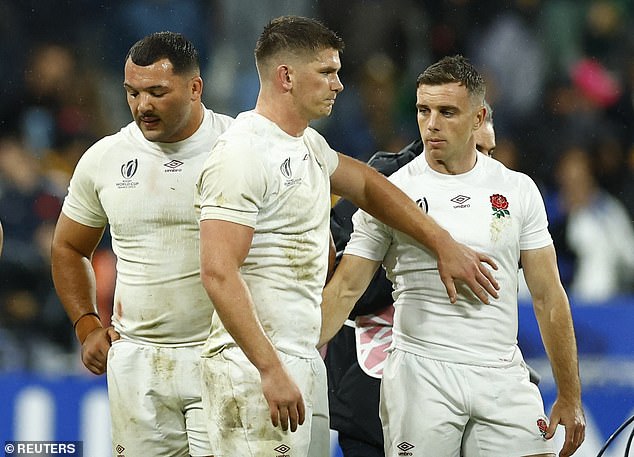 Smith gets a huge opportunity to stake his claim as Owen Farrell (center) has moved to France and George Ford (right) has been ruled out of this mission due to an Achilles problem