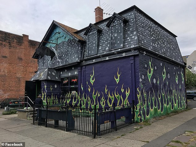 The cause of the fire is currently under investigation as the wooden dive bar has sustained $1.25 million in reported damage and is considered a complete loss.  (photo: the bar before the fire)