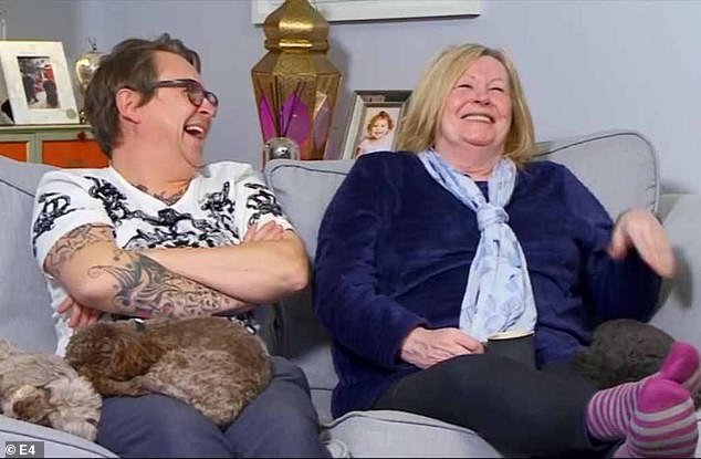 When Stephen and Chris split, Stephen remained on the program with his late mother Pat (pictured) before Daniel appeared alongside him - they quickly became show favorites