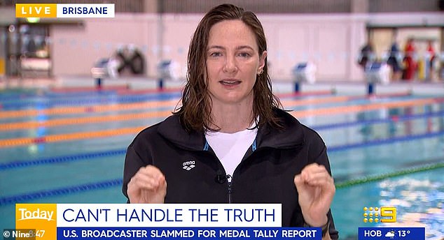 Cate Campbell ignited a feud with the US after the world championships