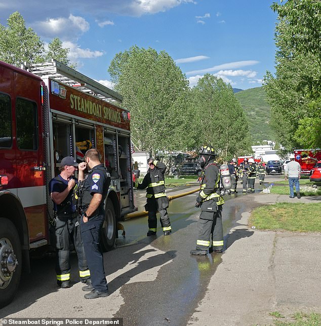 The pilot and a passenger were killed when their Cessna 421 plane crashed Monday evening in West Acres Mobile Park, Steamboat Springs police said.