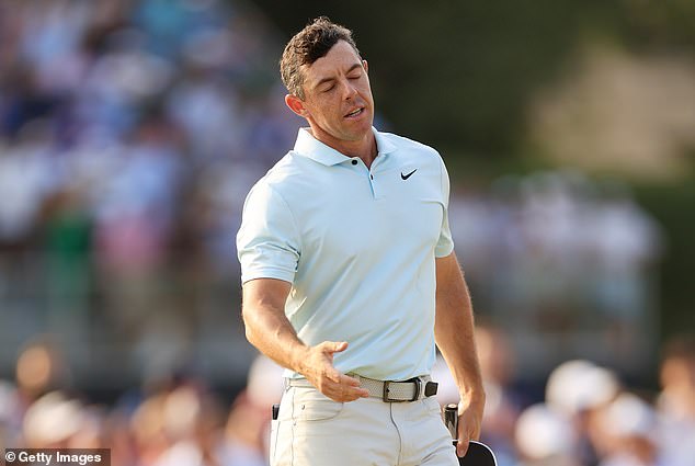 Rory McIlroy let his best chance to end a decade-long wait for a fifth major slip through his fingers