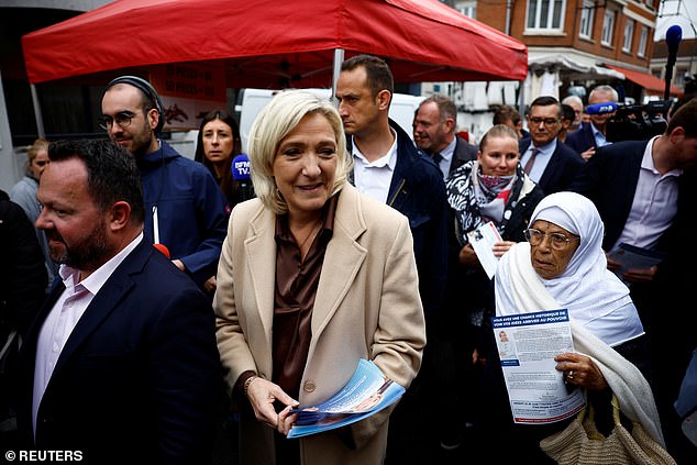 Mbappé wants young French voters to take a stand against Marine Le Pen (photo), the French far-right leader in the upcoming parliamentary elections