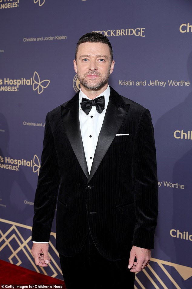 Timberlake attends the 2022 Children's Hospital Los Angeles Gala at Barker Hangar on October 8, 2022 in Santa Monica, California