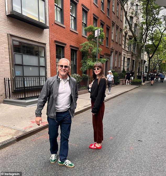 Don seen with daughter Dakota in NYC