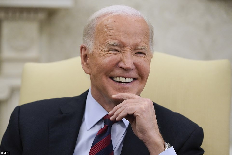 Biden's team, which posted a new ad on Monday labeling Trump as a convicted felon, knows it must improve its position among younger voters and non-whites.  The results come just a day after the White House was once again forced to respond to a series of troubling videos showing 81-year-old Biden seemingly frozen on stage during events.