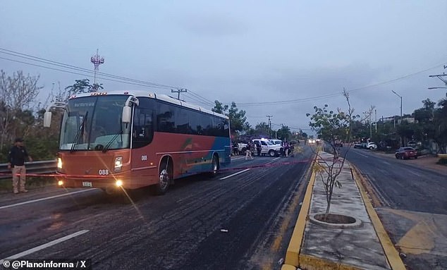 The Guerrero attorney general's office said the gunmen intercepted the bus that mayor-elect and retired Navy captain Salvador Villalba was traveling on after attending a meeting with military officials in Mexico City and shot him dead.