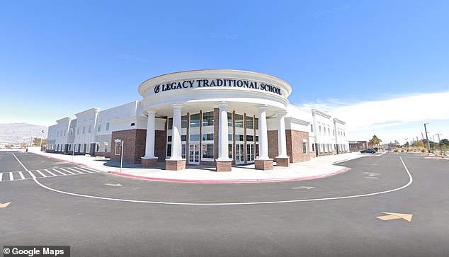 The disturbing incident took place at Legacy Traditional School in Las Vegas.  Rose, a veteran, avoided jail but was told to enroll in an impulse control course and sentenced to a year of probation