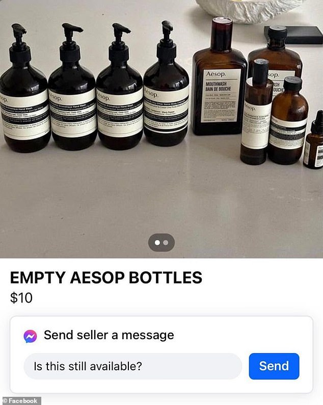 1718738239 370 How thrifty Aussies are cashing in on empty Aesop bottles