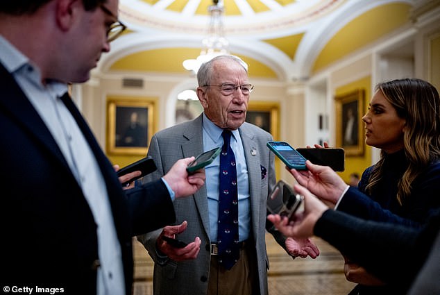 Sen. Chuck Grassley, R-Iowa, has a history of working with federal whistleblowers