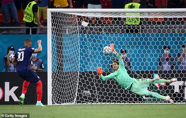 Mbappe missed the decisive penalty as France exited the last European Championship in the round of 16 against Switzerland