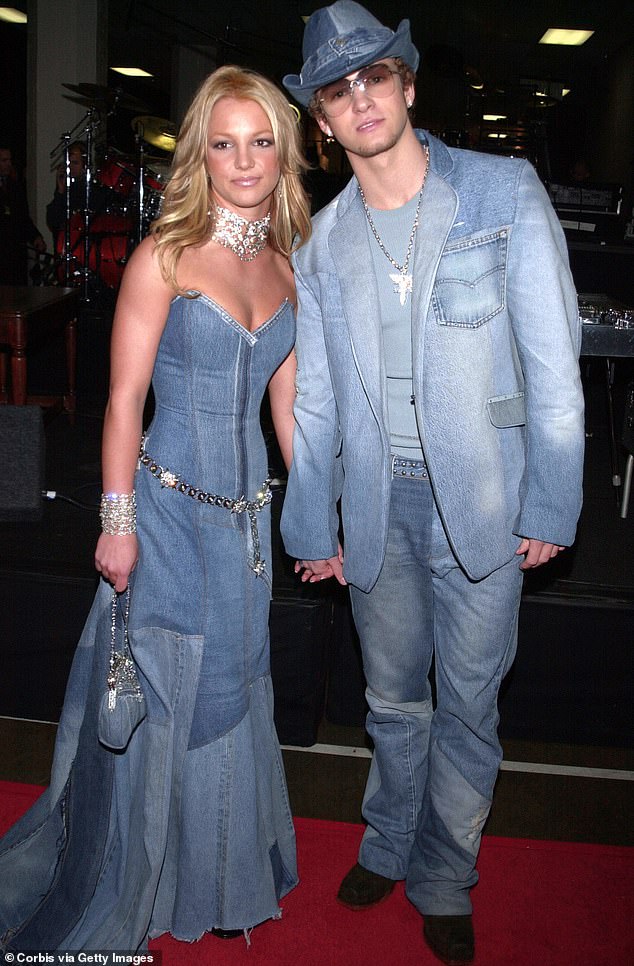 Spears and Timberlake in 2001