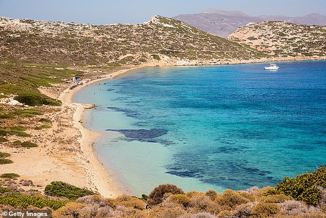 Calibet left for his walk on Amorgos, a rocky island with less than 2,000 inhabitants, last Tuesday around 7 a.m., but did not arrive at his intended destination