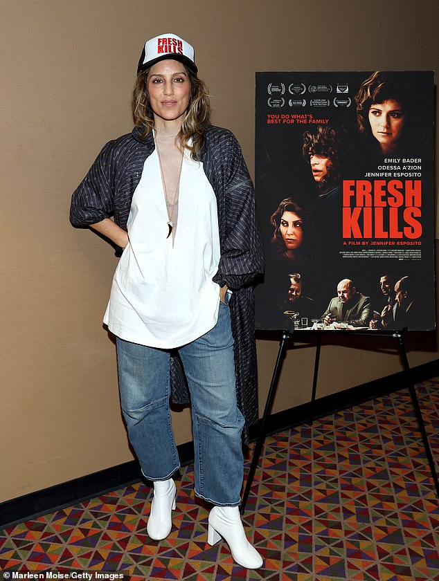 The native New Yorker has mortgaged her own house to finance her critically acclaimed feature debut Fresh Kills, which opened in select US theaters last Friday (pictured last Friday)