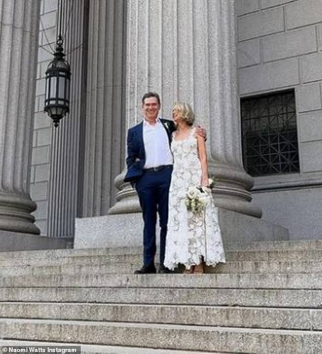 The couple first announced they had tied the knot in a simple courthouse ceremony in New York on June 10, 2023.