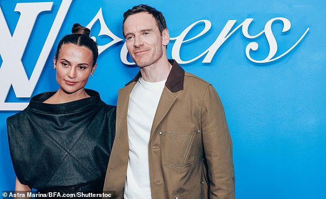The couple, who married in 2017 and live in Lisbon with their son, were joined at the fashion house's men's fashion show by Maya Jama and rising star Sabrina Carpenter, among others.