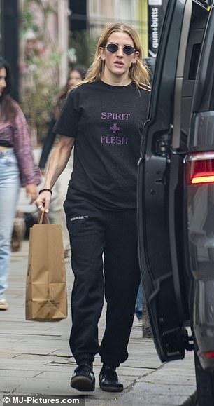 The Love Me Like You Do hitmaker appeared in good spirits as she was pictured toting around a Planet Organic shopping bag before jumping into her car