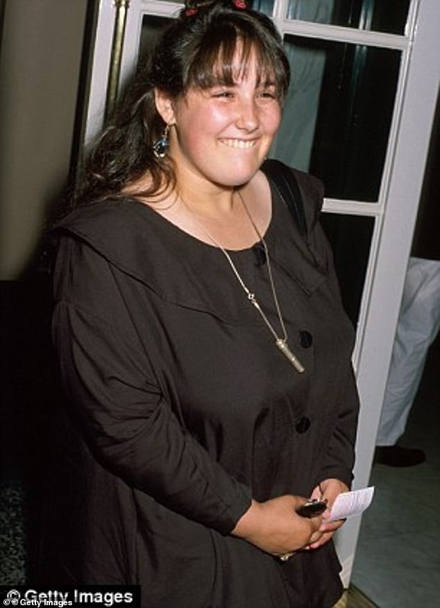 Ricki – whose highest weight was 260 pounds – has been candid about her weight loss journey over the years (pictured in 1990)