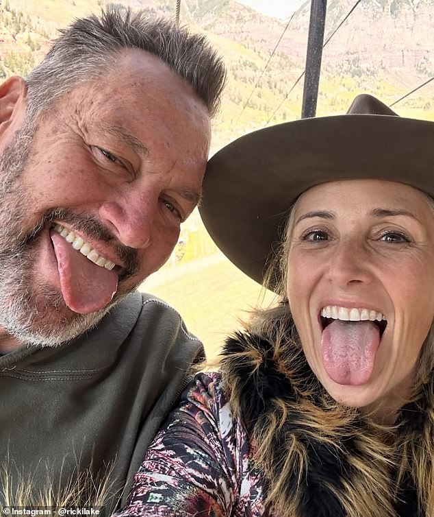 Ricki is married to attorney Ross Burningham (both pictured in May).  They started dating in 2020 and have two and four children respectively from previous relationships